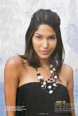 Make a bold and funky statement with beads