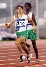 Indias Pinki Pramanik stole the show in athletics at the South Asian Games in Colombo