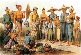 How handsome, dignified and self-possessed are these Laotian men, women and children