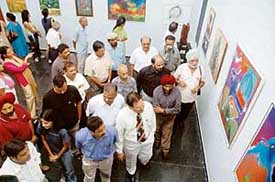 An overview of the Kala Maitri opening.