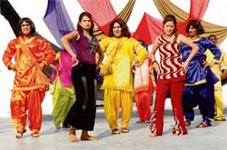 FEMALE ACT: A scene from Security Tight.