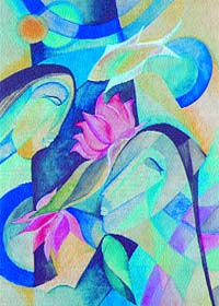Painting by Shchi Khanna