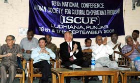 The 18th conference of the Indian Society for Cultural Cooperation and Friendship held in Ludhiana