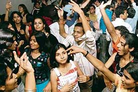 Old students at a reunion party organised by The Old St Stephenians' Society of St Stephen's School, Sector 45, on Saturday