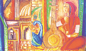 Painting by Vibha Singh.