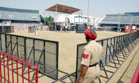 Security arrangements being made for the Prime Ministers forthcoming visit to Ludhiana on Monday