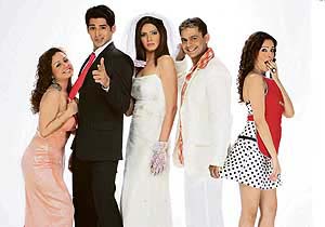 The cast of Perfect Wedding