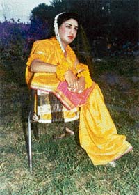 Devinder Kumar has been playing the role of goddes Sita, a woman both eternal and divine, for the past 16 years