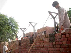 Fencing still incomplete at the new Juvenile Home in Sector 25, Chandigarh