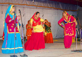 PAU students present a play during the Youth Festival which concluded in Ludhiana on Saturday