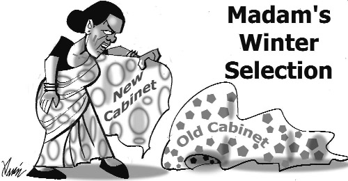 Editorial cartoon by Rajinder Puri