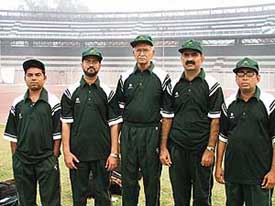 The Pak contingent which is in Ludhiana to take part in the 2nd SAARC Transplant Olympiad. 