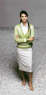 Office wear should be slightly conservative and stylish without becoming casual