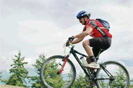 Middle age has failed to deter Rakesh Mahindra from excelling in mountain biking