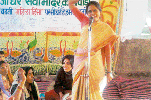 Laxmi Jain heads the Womens Empowerment Programme of Seva Mandir in Udaipur