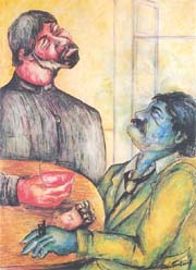 Painting by Fawad Tamkanat