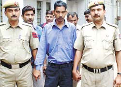 Manjeet Singh in police custody