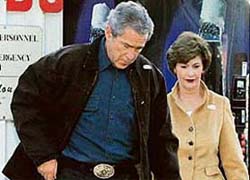 George and Laura Bush