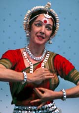 Ileana performs odissi for students under the aegis of SPICMACAY in Ludhiana on Friday