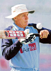 Coach Greg Chappell is under pressure to produce results on the South African tour.