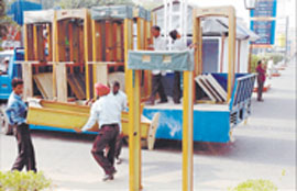 Securitymen doing their bit to have a trouble-free fair