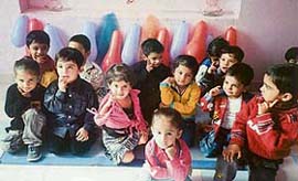 Tiny-tots of Small Wonders Nursery School take part in Children's Day celebrations