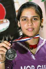 2006 has been a breakthrough year for shuttler Saina Nehwal