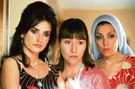Penelope Cruz (left), Lola Duenas (centre) and Carmen Maura in Volver