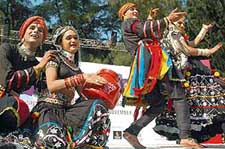 Folk performers add to the zing of festivity as Chandigarh Carnival draws to a close at the Leisure Valley on Sunday.