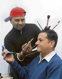 Veerpal switches over to his new profession with ease