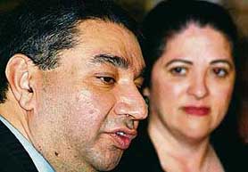 Dave S. Hayer and wife Isabelle