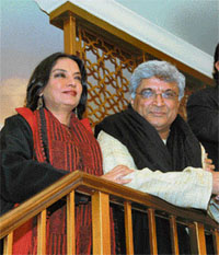 Javed Akhtar and Shabana Azmi