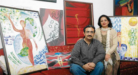 Rajesh and Guneeta Chadha.