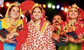 Japji Khera who was adjudged Miss World Punjaban 2006 in Ludhiana on Saturday.