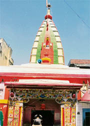 Tacky colours and synthetic tiles have robbed many ancient temples of their architectural beauty at Mandi