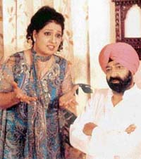 Savita and Jaspal Bhatti