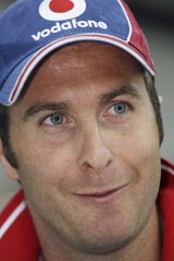 England batsman Michael Vaughan addresses a press conference at the Melbourne Cricket Ground on Friday.