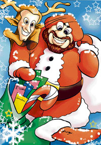 The turbaned version of Santa Claus