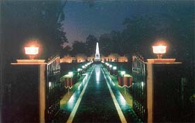 Headquarters Western Command War Memorial at Chandi Mandir on the night of Vijay Divas (December 16, 2006)
