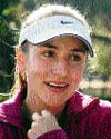 Polina Dzuba, budding Russian tennis player
