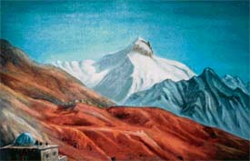 An oil painting by the artist