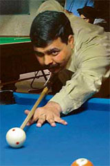 Ajay Singla in action.