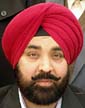 Congress candidate Harjinder Singh Thekedar