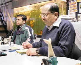 For Lalit Azad and his son Akhil Azad rearing fish is more of a passion than business