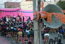 Tribune lensman S.S. Chopra caught these poll code violations, rampant in various parts of the city, during the past few days.