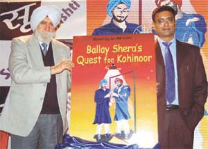 Former Punjab DGP K. P. S. Gill releases a book in the Capital on Tuesday