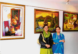 COUPLE OF ART: Sunita Minhas and Poonam Arora