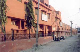 A view of the Vridh Ashram at Batala.