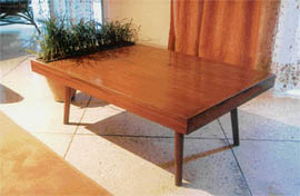 The table at the Mathur residence.