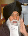 SAD general secretary Capt Kanwaljit Singh